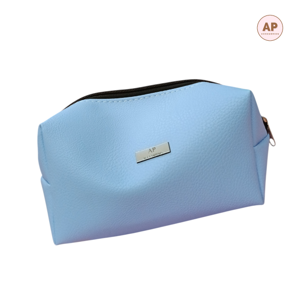 Producto - NECESER CARTU BOX CUERINA CELESTE