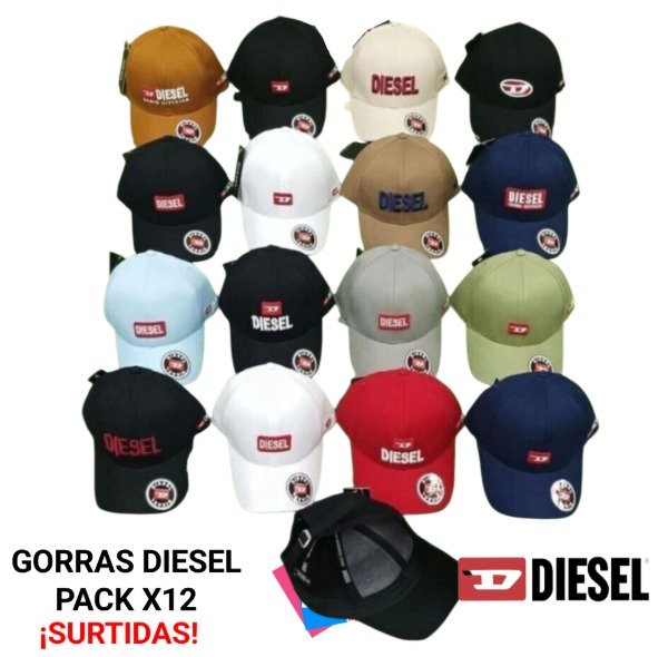 Producto - GORRAS DIESEL PACK X12
