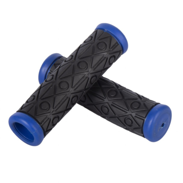 Producto - PUÑOS DE GEL NEGRO CON ANILLO AZUL/GRIS/VERDE