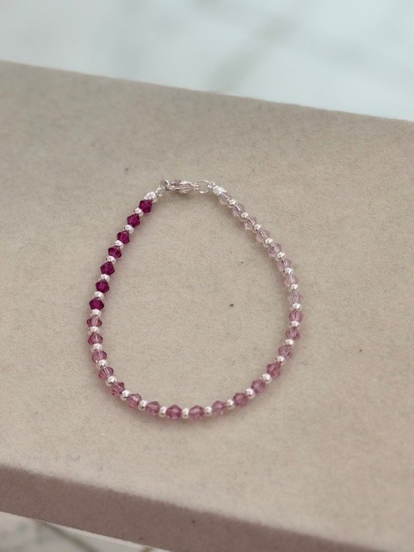 Producto - Pulsera cristal Rosa