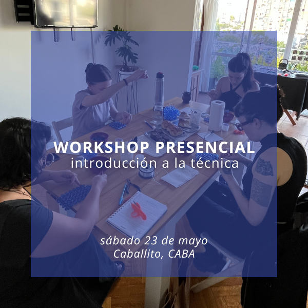 Producto - Workshop de Beadbags [ Introducción a la técnica ]