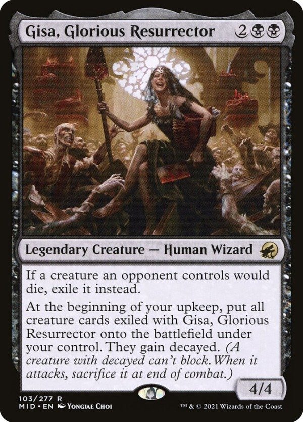 Producto - Gisa, Glorious Resurrector  Innistrad: Midnight Hunt