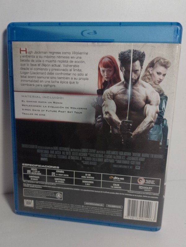 Producto - Wolverine Inmortal (2013) - Blu-ray - 1