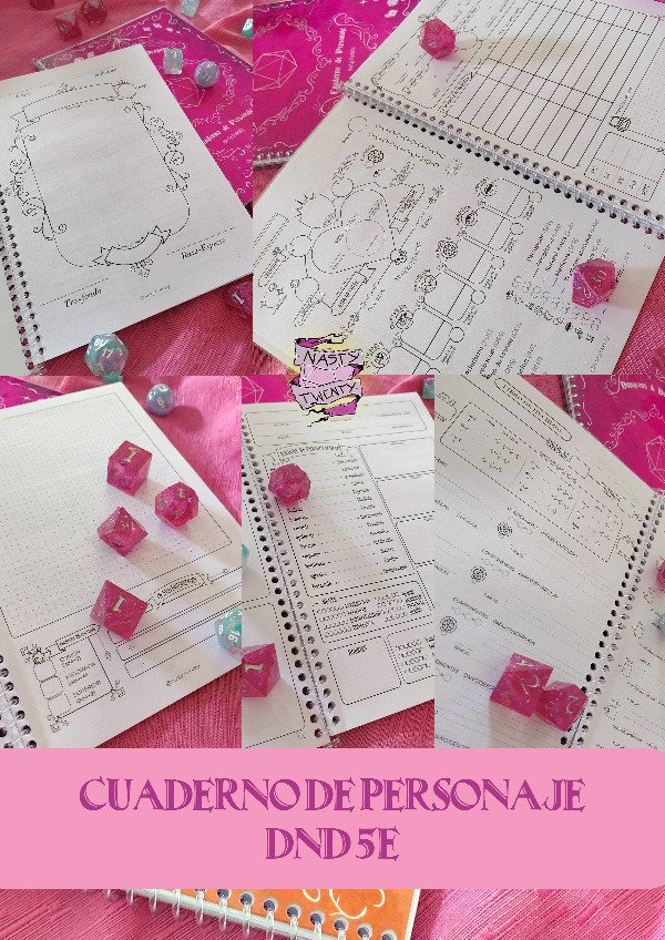 Producto - Cuaderno de Personaje  - Producto físico - 1