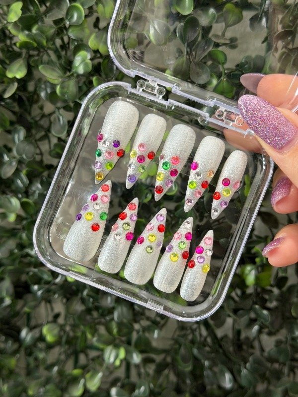 Producto - Uñas Strass Multicolor