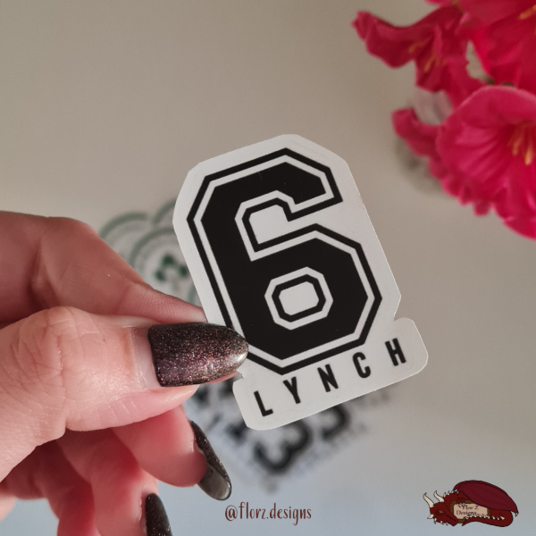 Producto - Sticker 6 LYNCH
