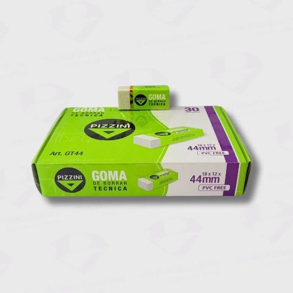 Producto - Goma Lapiz Pizzini Tecnica GT44 Pack X5 Unidades - 1