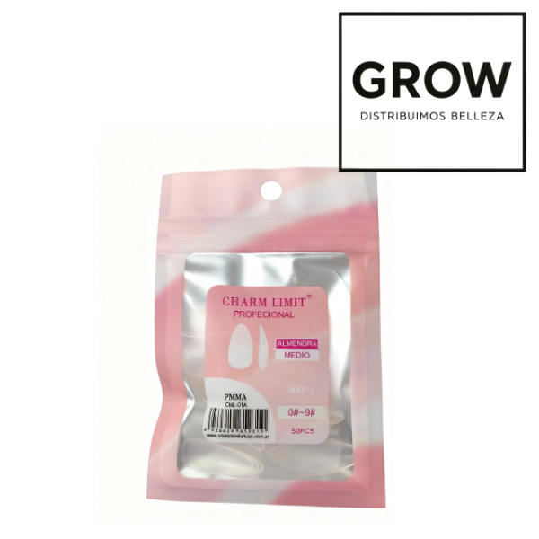 Producto - Charm Limit Tips Almendra 50u.