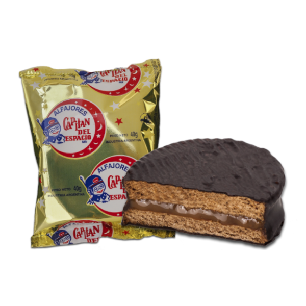 Producto - Alfajor Capitán de Espacio Negro 40g