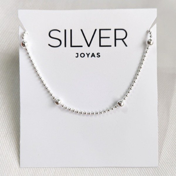 Producto - Pulseras bolitas varias 19cm AB