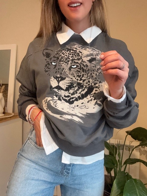 Producto - Buzo Tiger estampa