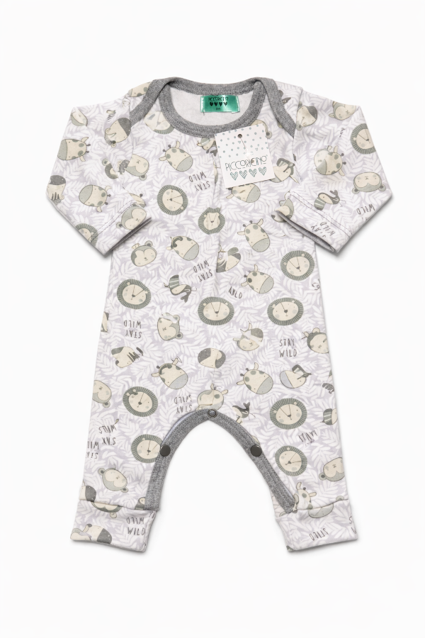 Producto - Enterito interlock gris wild