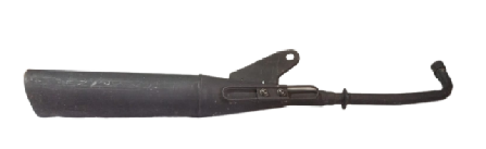 Producto - Caño de Escape Zanella 110. Detalles