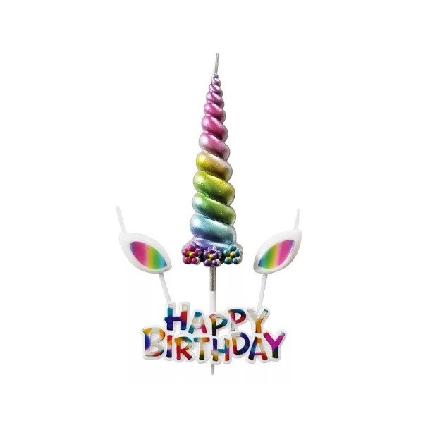 Producto - VELA DE UNICORNIO 8CM