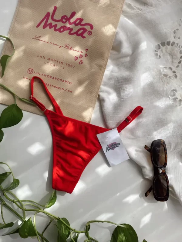 Producto - LESS DE BIKINI REGULABLE ROJO