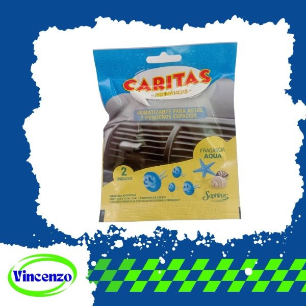 Producto - AROMATIZANTE AUTO CARITAS X2