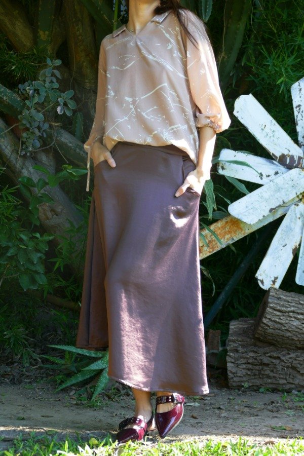 Producto - FALDA IRUPÉ BORDO