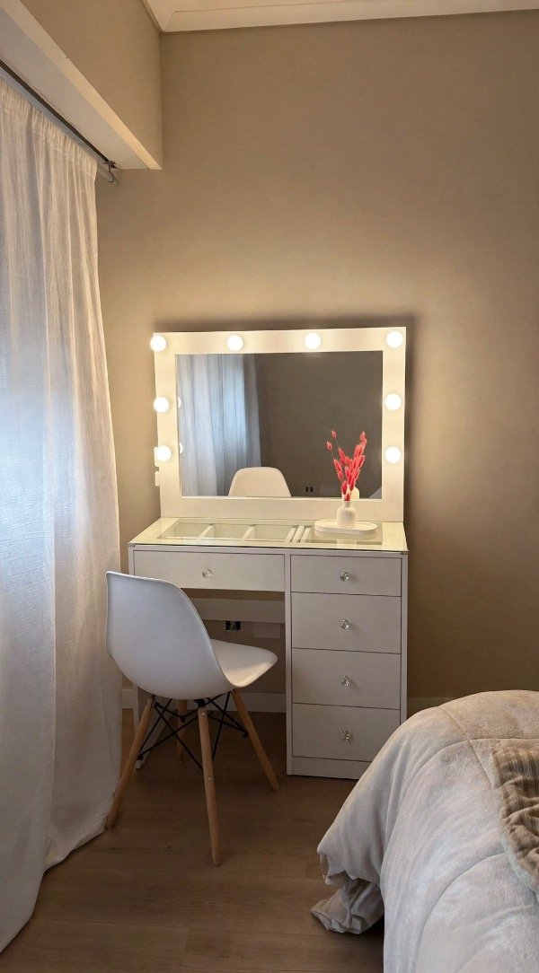 Producto - Maquillador Hollywood Roma cristal con SILLA DE REGALO - 2