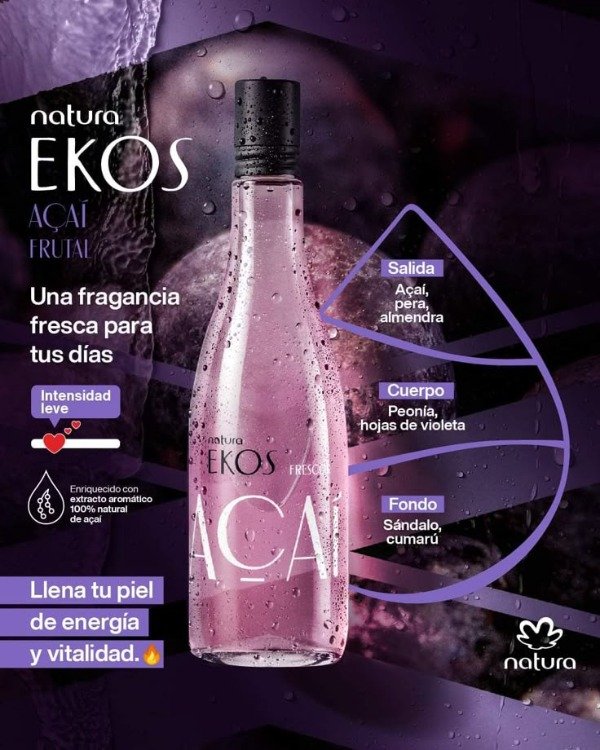 Producto - Ekos Frescor Acaí - Natura