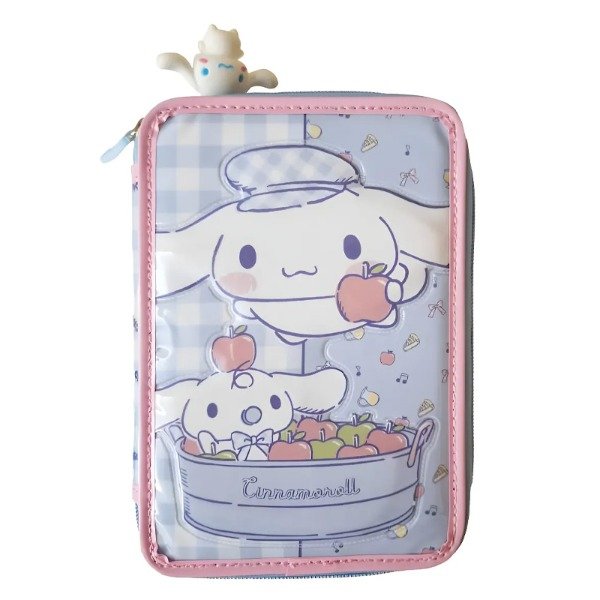 Producto - Cartuchera Cinnamoroll 2 Pisos - Cresko c/ Utiles