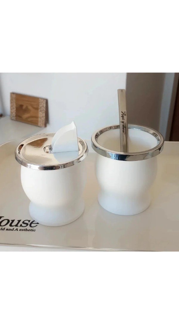 Producto - Kit mate Pary Blanco