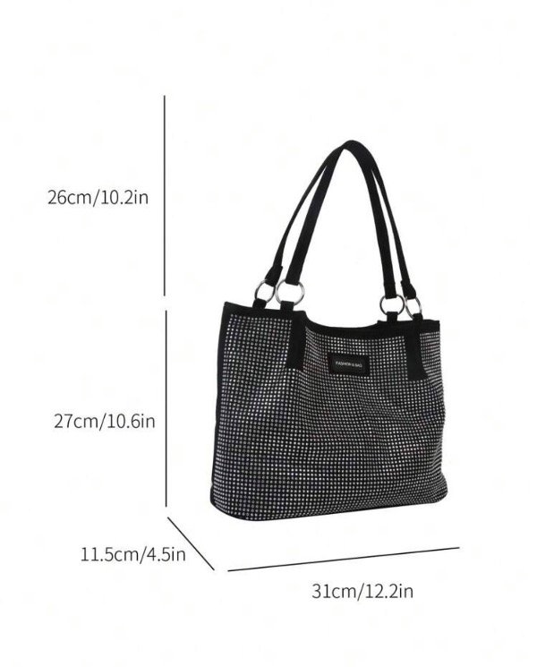 Producto - Bolso grande con strass - 7