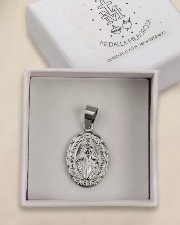Producto - Dije Acero Milagrosa