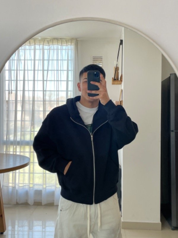Producto - Zip Hoddie Negro
