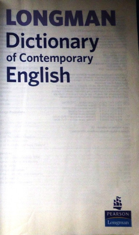 Producto - DICTIONARY OF CONTEMPORAR ENGLISH - INCLUYE CD - LONGMAN - 2009 ADVANCED - 5