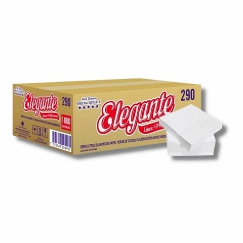 Producto - SERVILLETA ELEGANTE a granel caja 32X32 x 1000 unid cod 290