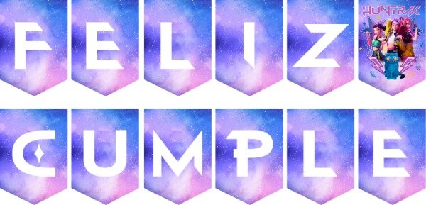 Producto - BANDERIN GUERRERAS KPOP