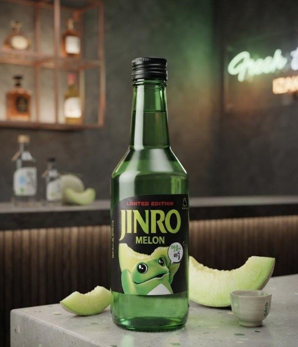 Producto - Soju Jinro Melon - Edicion Limitada
