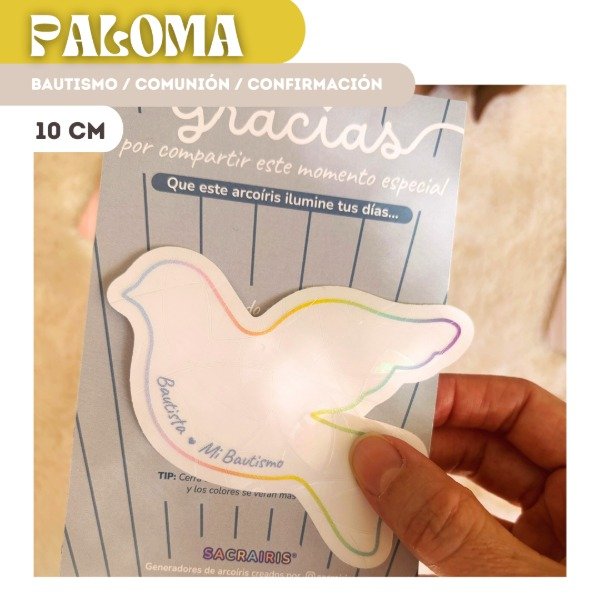 Producto - Paloma Arcoíris