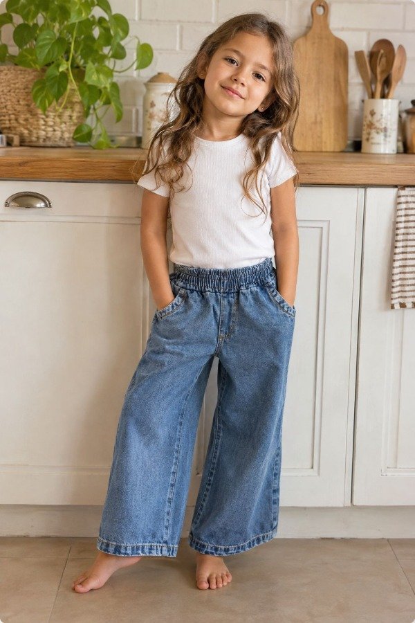 Producto - Jean Wide Leg Talle 6 años