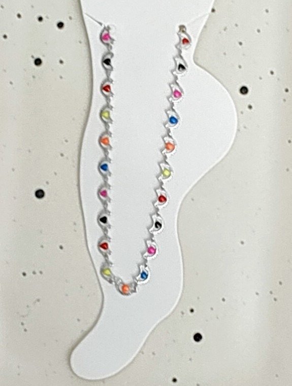 Producto - Tobillera Lunas y corazones Esmaltados