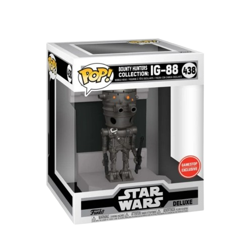 Producto - Funko Pop! Star Wars Bounty Hunters Collection IG-88 Deluxe 438 GameStop Ex