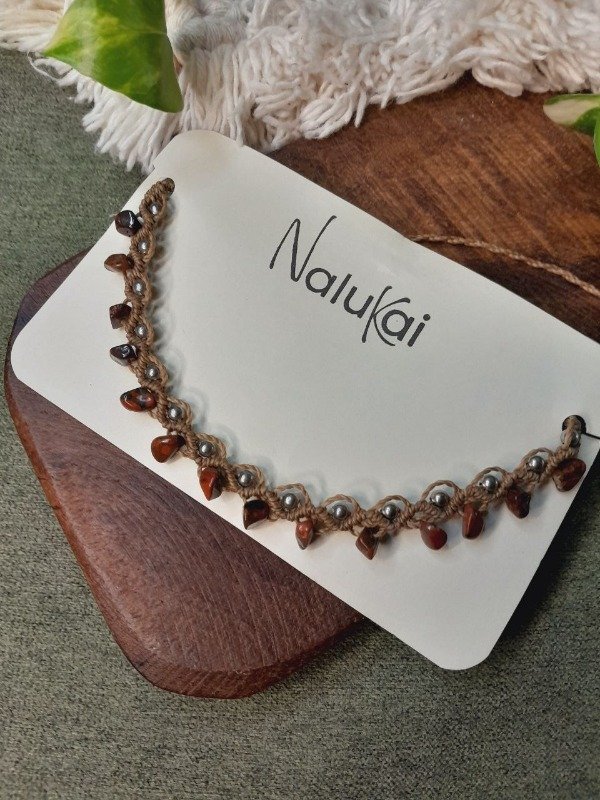 Producto - Choker Amelí - Jaspe Rojo - 1