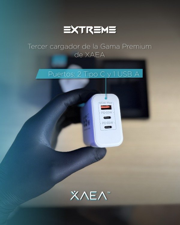 Producto - cargador Xaea Extreme 65W - 4