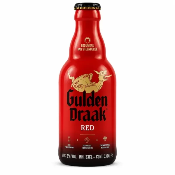 Producto - Cerveza Gulden Draak Red Belga Importada 330 ml