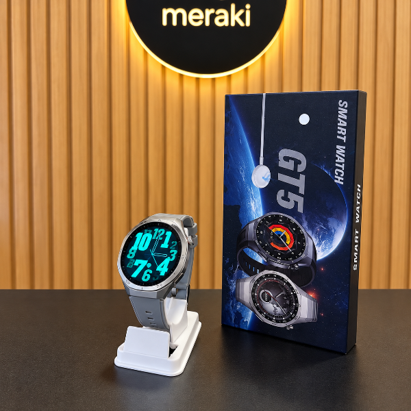 Producto - RELOJ INTELIGENTE SMART WATCH GT5 CON ASISTENTE DE VOZ Y LLAMADAS BLUETOOTH
