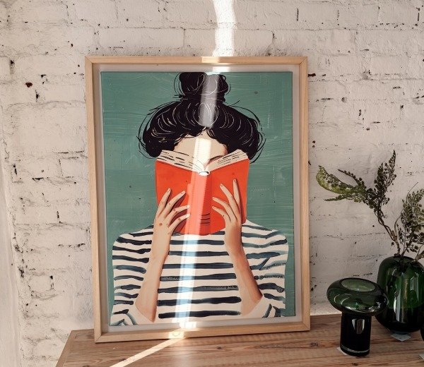 Producto - CUADRO LECTURA FEMENINA