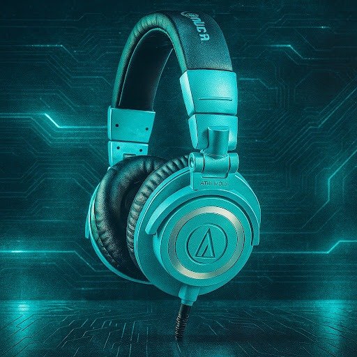 Producto - Audio-Technica ATH-M50x ICE BLUE