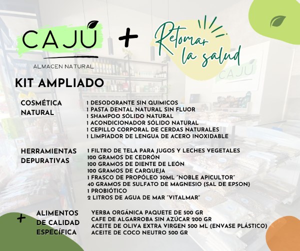 Producto - KIT AMPLIADO PARA EL PROGRAMA RETOMAR LA SALUD