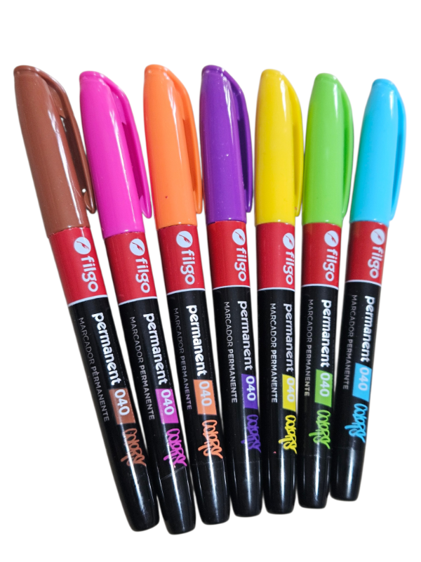 Producto - Marcador Permanente Filgo 040 Colores