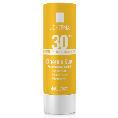 Producto - Dherma Sun Fotoprotector Labial FPS30 4g - Lidherma