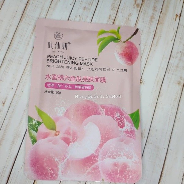 Producto - MASCARILLA FACIAL DURAZNO