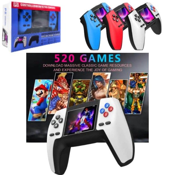 Producto - CONSOLA JOYSTICK 520 JUEGOS RETRO RECARGABLE