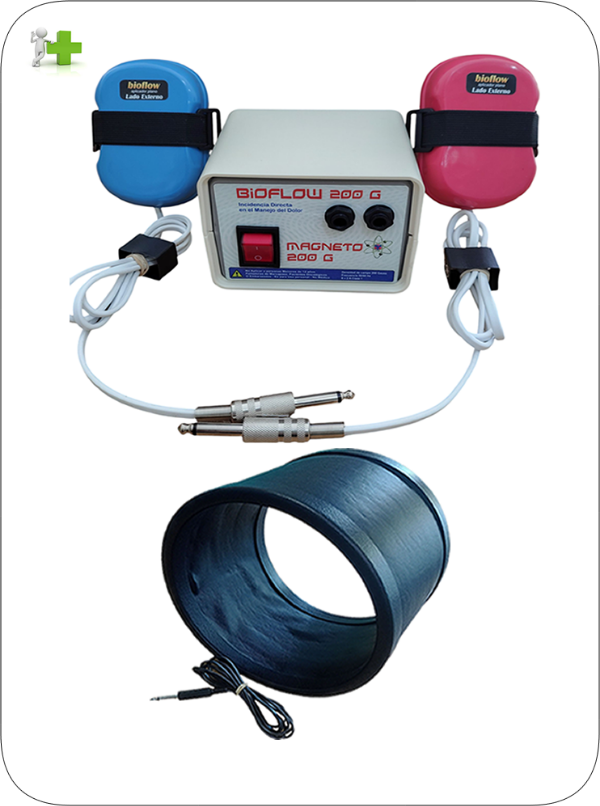 Producto - Magneto 200 gauss BIOFLOW con dos Solenoides Planos y Túnel