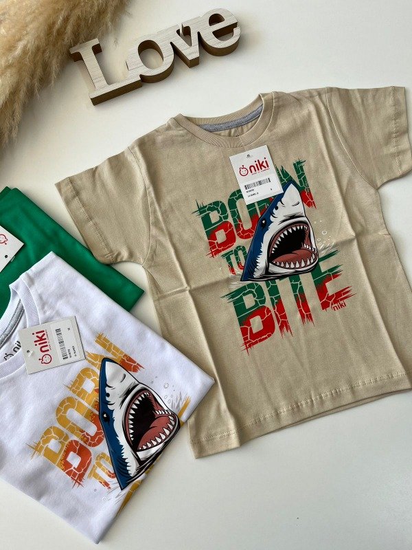 Producto - REMERA MANGA CORTA "born to bite" - COD 526