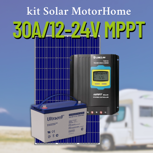 Producto - Kit Solar MotorHome 30A/12-24V MPPT